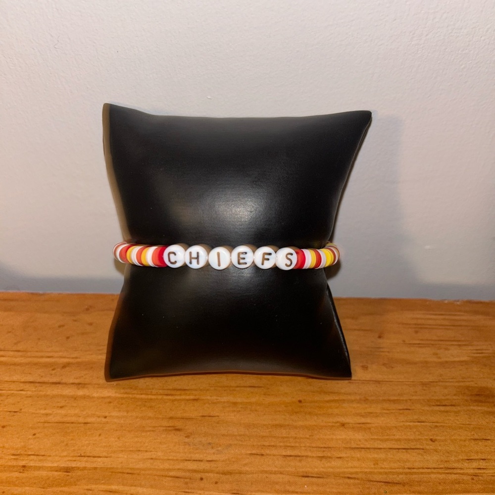 Kansas City Chiefs Heishi Bracelet